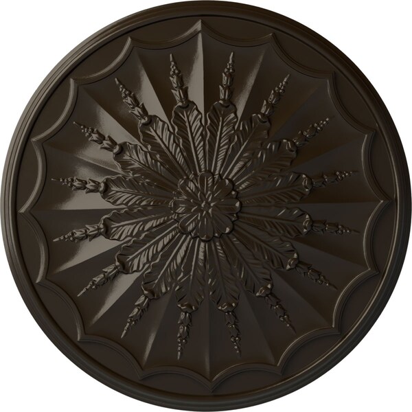 Ekena Millwork Artis Ceiling Medallion, Hand-Painted Stone Hearth, 27 1/8"OD x 2 5/8"P CM27ARSHF - main